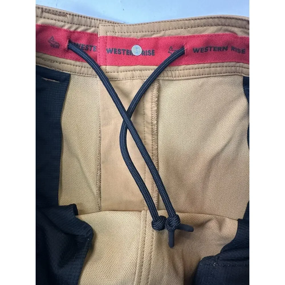 Western Rise Pants Men’s 34 Mustard Yellow Chino Outdoors Hiking Camping